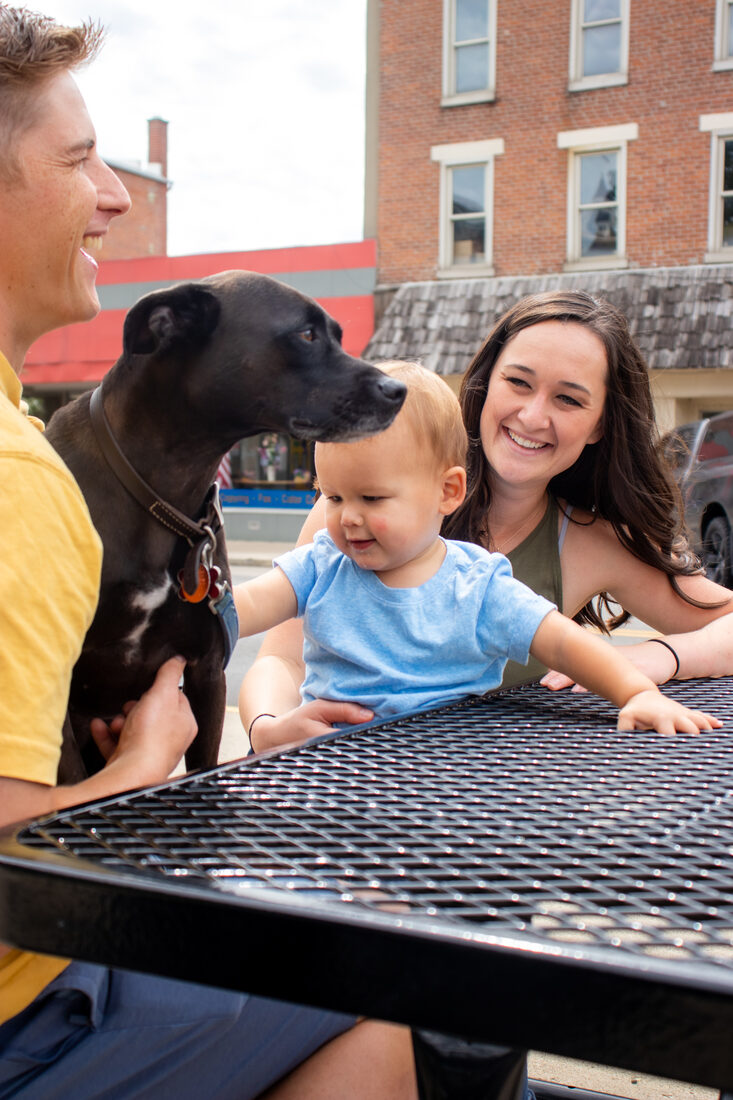 A family day out in Downtown Bellefontaine