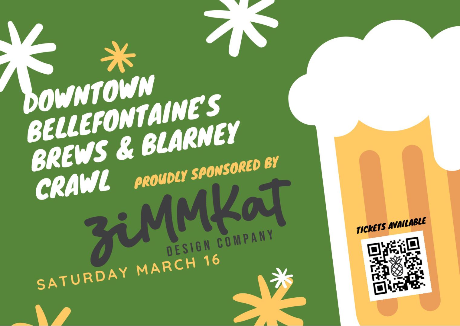 Downtown Bellefontaine’s 1st Annual Brews &amp; Blarney Crawl