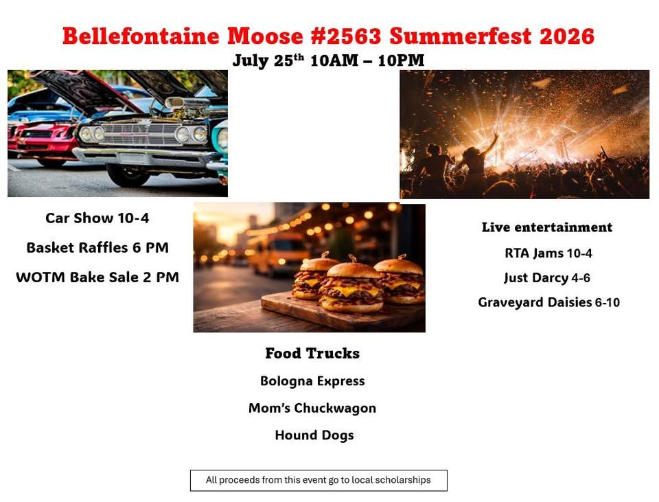 Summerfest at the Bellefontaine Moose